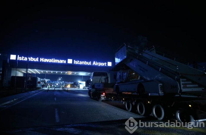 'Büyük Göç'ten kareler (Atatürk Havalimanı'ndan İstanbul Havalimanı'na)