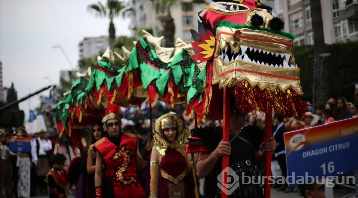 Adana'da Portakal Çiçeği Karnavalı renkli görüntülerle sona erdi
