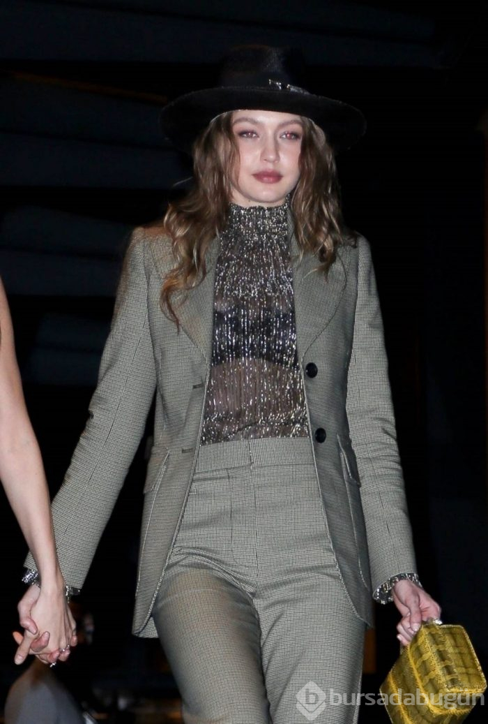 Gigi Hadid ve Bella Hadid kardeşler düğünde