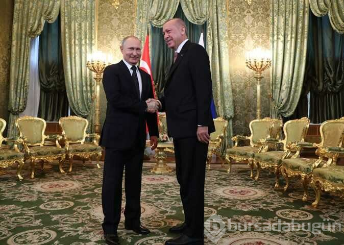 Cumhurbaşkanı Erdoğan Kremlin Sarayı'nda
