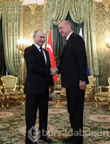 Cumhurbaşkanı Erdoğan Kremlin Sarayı'nda
