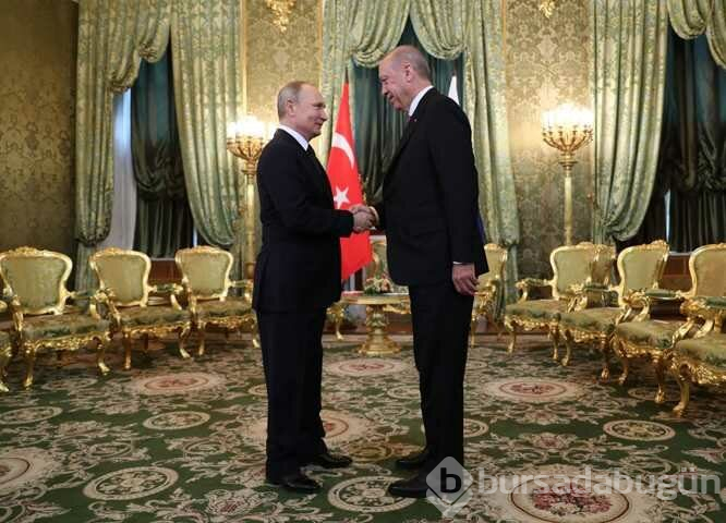 Cumhurbaşkanı Erdoğan Kremlin Sarayı'nda
