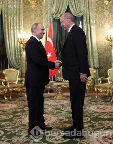 Cumhurbaşkanı Erdoğan Kremlin Sarayı'nda
