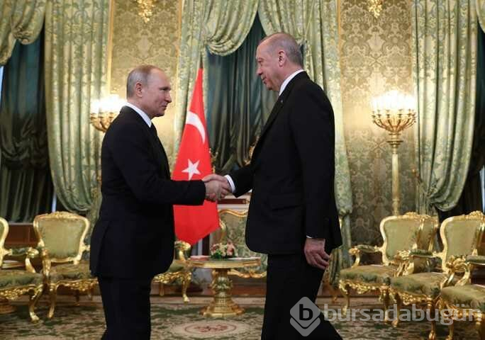 Cumhurbaşkanı Erdoğan Kremlin Sarayı'nda
