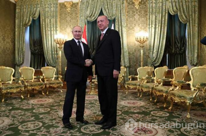 Cumhurbaşkanı Erdoğan Kremlin Sarayı'nda
