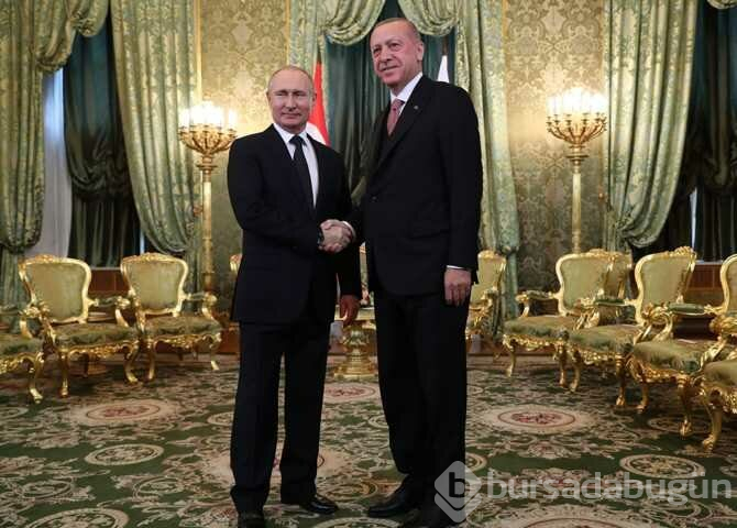 Cumhurbaşkanı Erdoğan Kremlin Sarayı'nda
