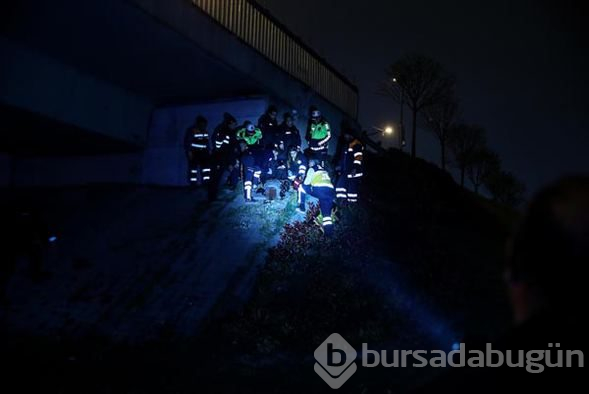 D-100'de zincirleme kaza! 20 metre ileride bu halde bulundu
