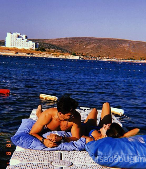 Tolgahan Sayışman ile Almeda Abazi'den yeni poz
