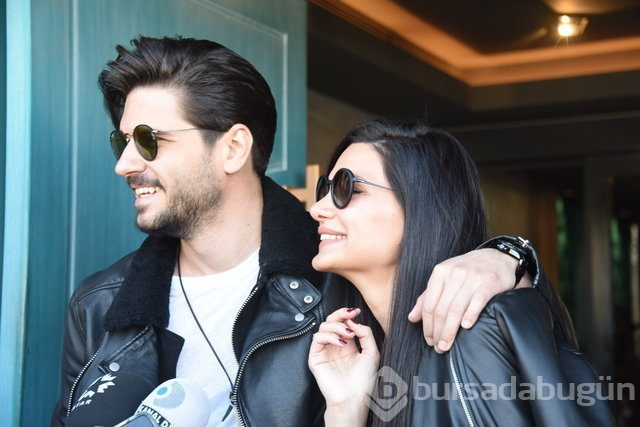 Tolgahan Sayışman ile Almeda Abazi'den yeni poz
