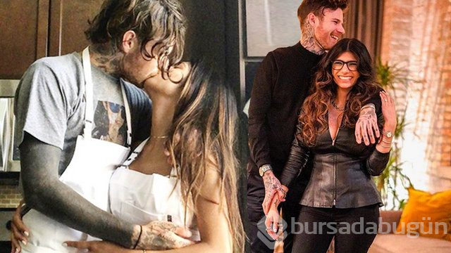  Mia Khalifa ile Robert Sandberg nişanlandı 
