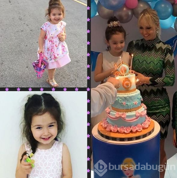 Elif Ada 6 yaşına bastı
