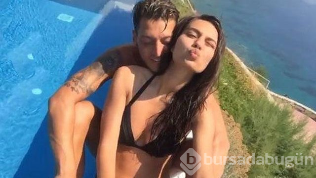  Amine Gülşe ile Mesut Özil'in Londra'da romantik yemeği 