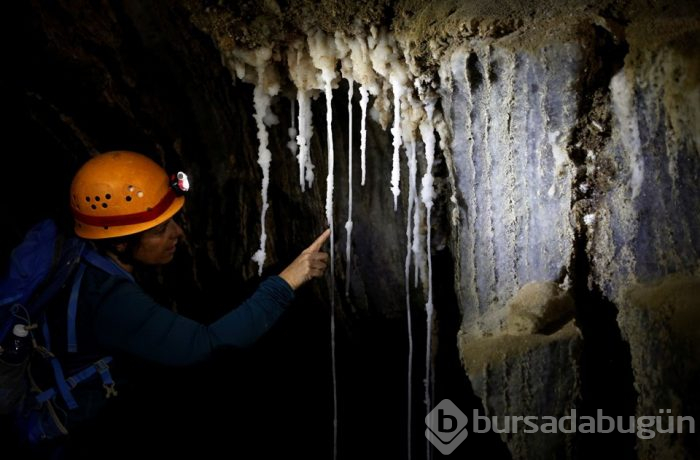 En uzun tuz mağarası İsrail'de bulundu
