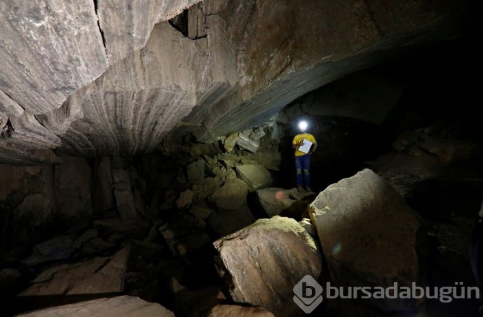 En uzun tuz mağarası İsrail'de bulundu