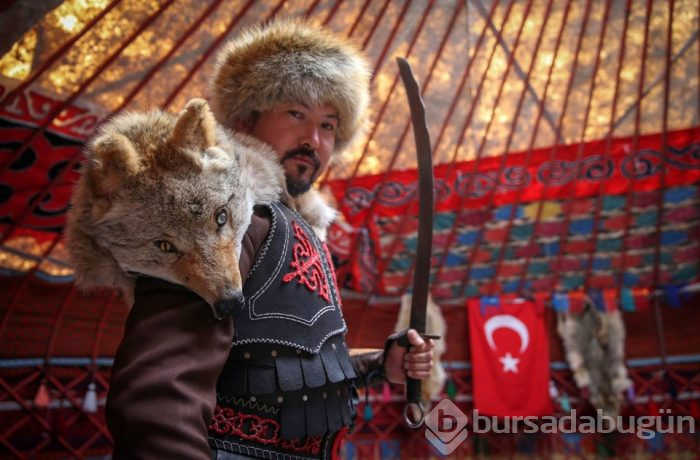  'Diriliş Ertuğrul' Kırgız Türkleri'nin evinde 