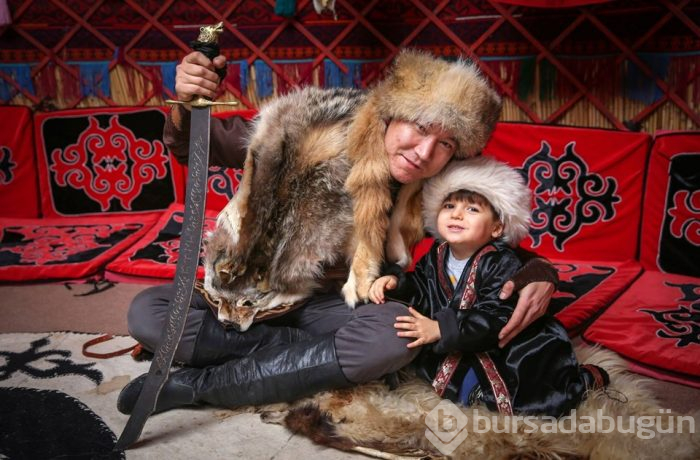  'Diriliş Ertuğrul' Kırgız Türkleri'nin evinde 