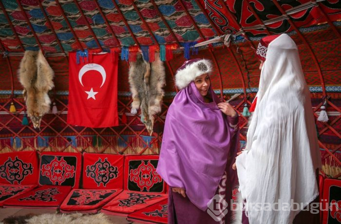  'Diriliş Ertuğrul' Kırgız Türkleri'nin evinde 