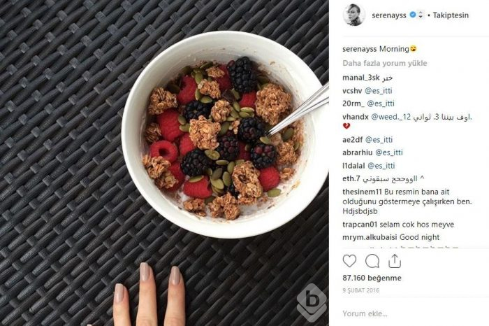  '2 kilo börek vitamin, mineral ihtiyacınızı karşılar' (Ünlülerin Instagram'da lezzet paylaşımları) 