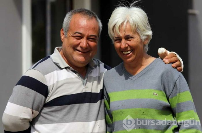 Aydınlı çift 16 yıldır inşaatta birlikte çalışıyor
