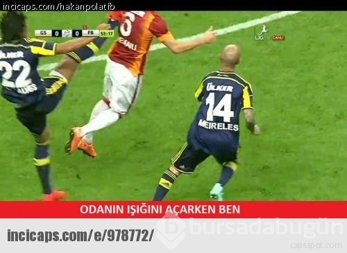 Geçmişten günümüze Fenerbahçe Galatasaray derbisi caps'leri