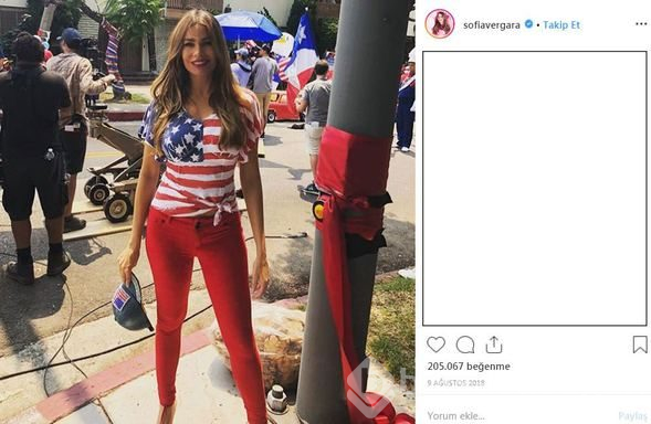  Sofia Vergara'dan üstsüz fotoğraf 