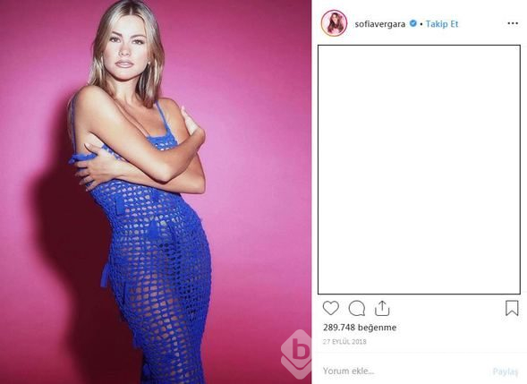  Sofia Vergara'dan üstsüz fotoğraf 