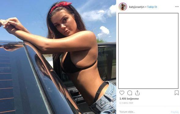  Havalimanında bikiniyle gezdi 