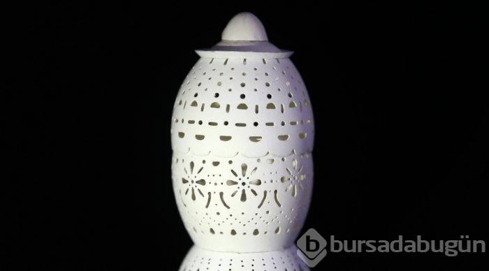  Sanat eserine dönüşen yumurta kabukları 