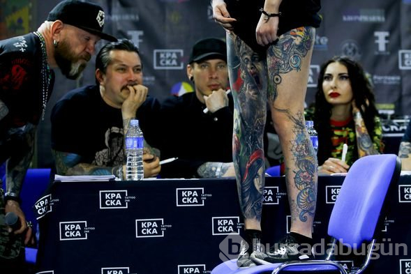  17'nci Moskova Dövme Festivali dövme tutkunlarını buluşturdu 