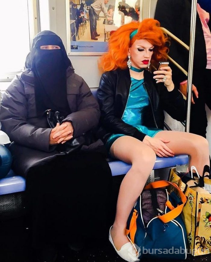  Metroda cansız mankenle kavga (Metroda karşılaşabileceğiniz ilginç insan manzaraları) 