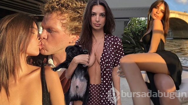  Emily Ratajkowski sosyal medyayı salladı 