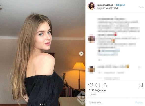 Alina Sanko, Rusya'nın en güzeli seçildi
