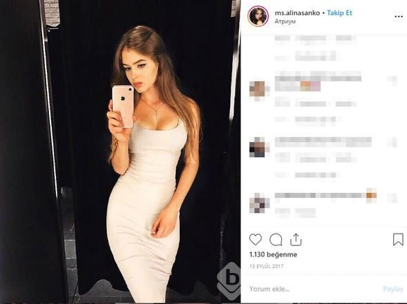 Alina Sanko, Rusya'nın en güzeli seçildi
