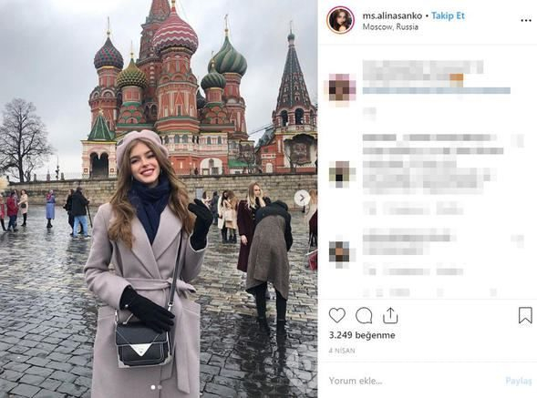 Alina Sanko, Rusya'nın en güzeli seçildi

