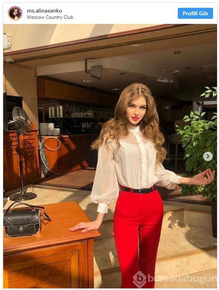 Alina Sanko, Rusya'nın en güzeli seçildi
