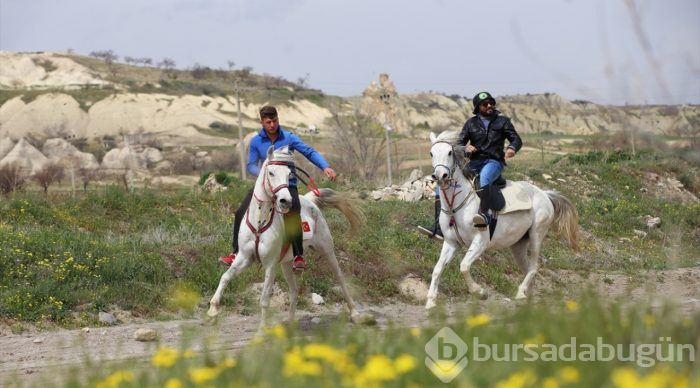 Türkiye'nin önemli turizm merkezlerinden Kapadokya'dan renkli görüntüler.

