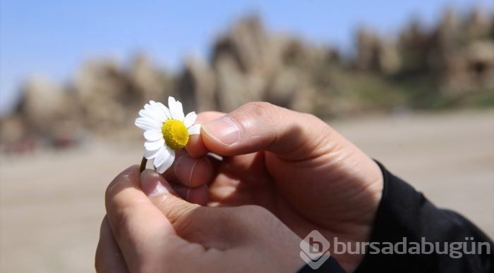 Türkiye'nin önemli turizm merkezlerinden Kapadokya'dan renkli görüntüler.

