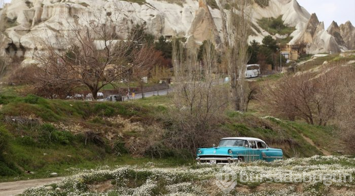 Türkiye'nin önemli turizm merkezlerinden Kapadokya'dan renkli görüntüler.
