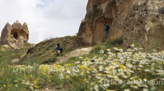 Türkiye'nin önemli turizm merkezlerinden Kapadokya'dan renkli görüntüler.
