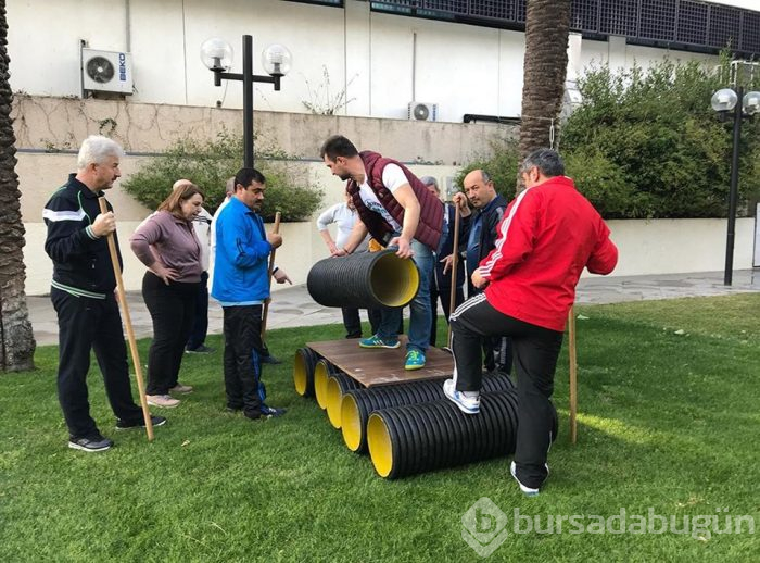 Milli eğitim müdürlerine "takım ruhu" testi