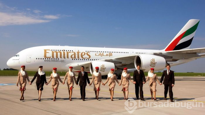  Emirates Hava Yolları 15 bin lira maaşla Türk kabin memuru alacak 