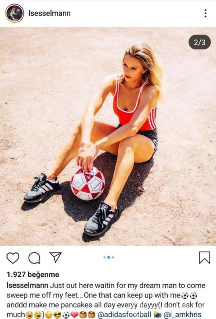 Futbol oynarken keşfedildi: Lauren Marie Sesselmann
