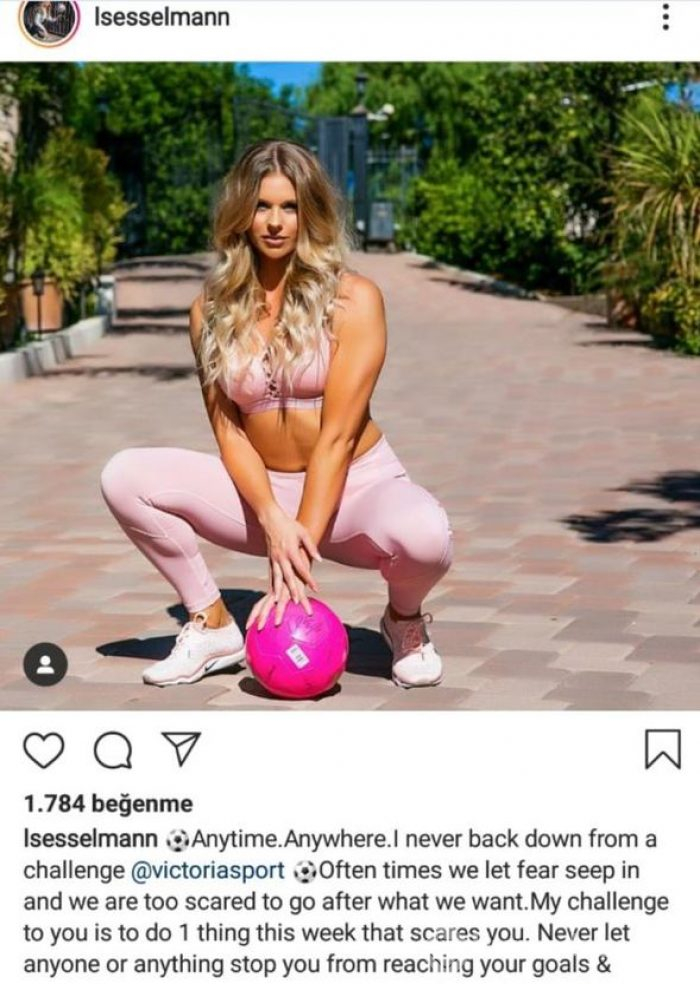 Futbol oynarken keşfedildi: Lauren Marie Sesselmann
