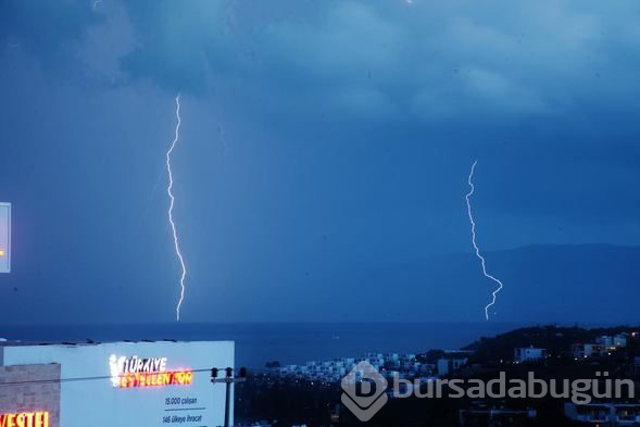 Bodrum'da gökyüzünde görsel şölen
