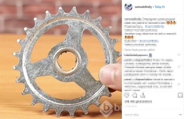Kırık anahtarla bakın ne yaptı