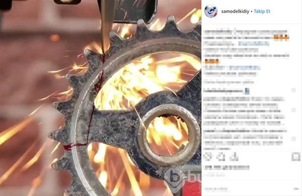 Kırık anahtarla bakın ne yaptı