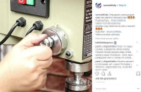 Kırık anahtarla bakın ne yaptı
