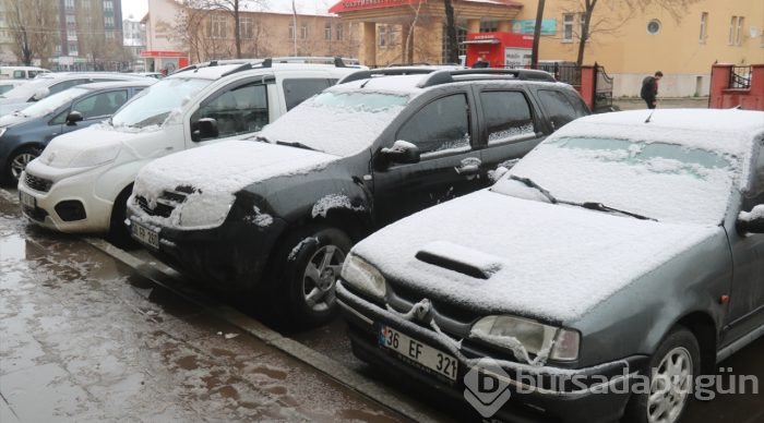 Bahar mevsiminde Doğu'ya kar sürprizi
