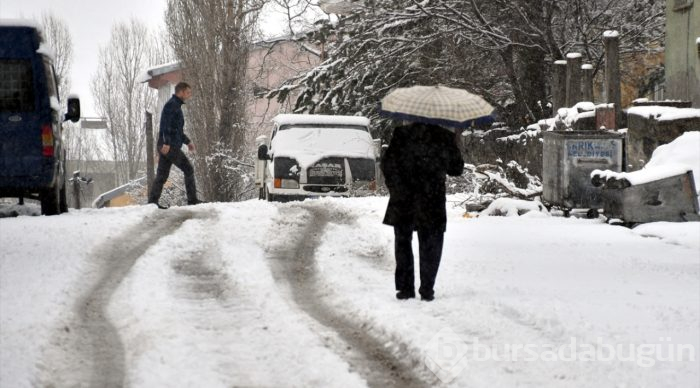 Bahar mevsiminde Doğu'ya kar sürprizi
