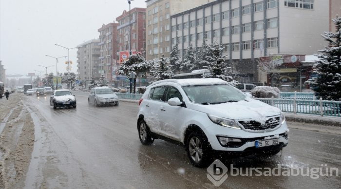 Bahar mevsiminde Doğu'ya kar sürprizi
